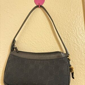 Classic Black Designer Shoulder Bag